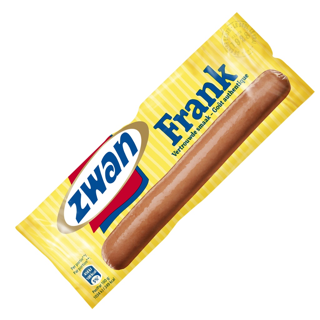 Frankfurter Mono Mosterd Zwan 22 + 2 gratuit