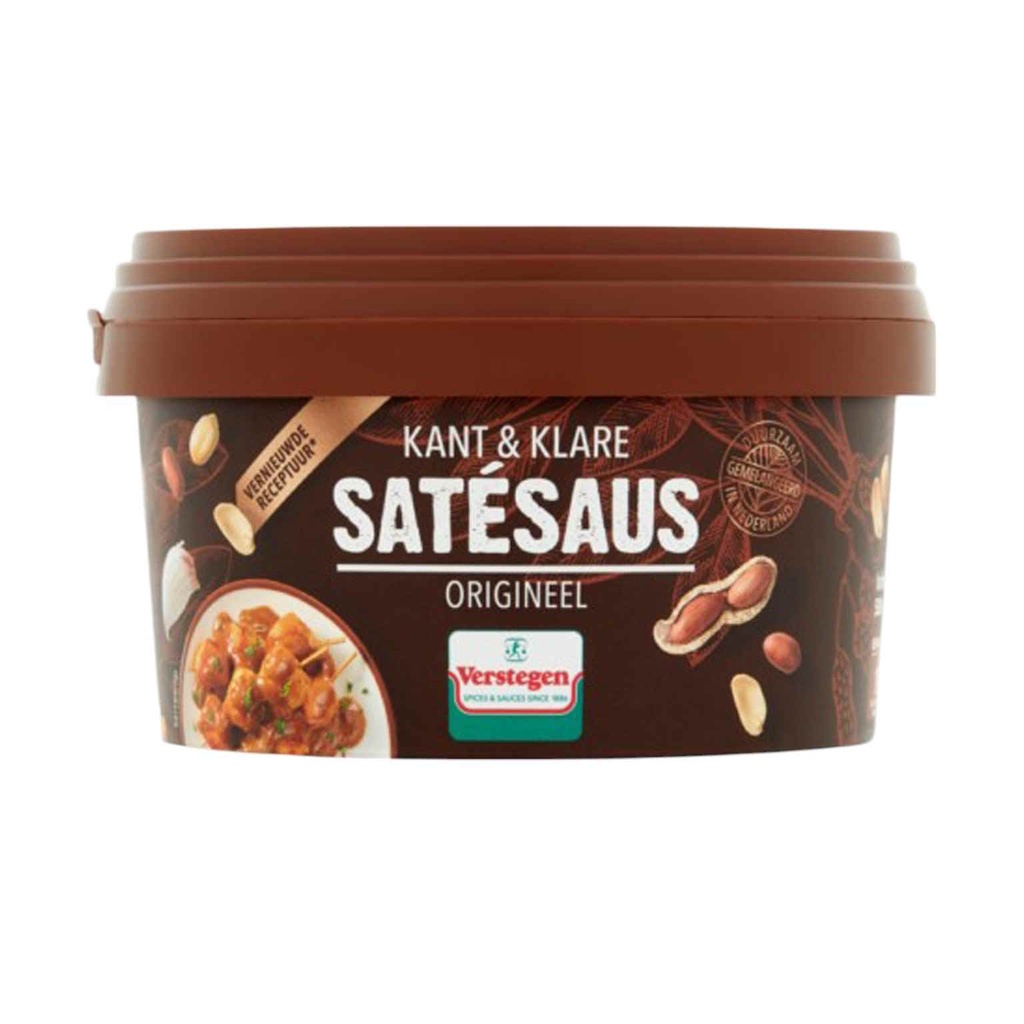 Sate Saus - Kant & Klaar - Verstegen 500 gr
