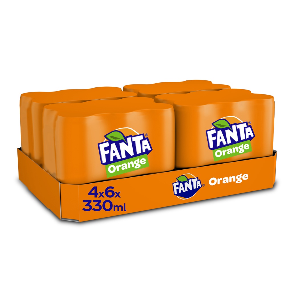 Fanta Orange Sleek Canette 24 x 33 cl