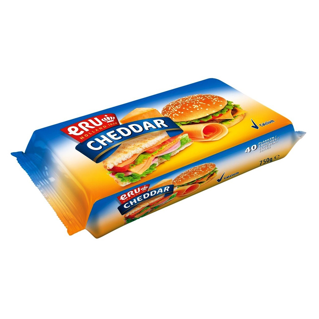 Fromage Cheddar Dlices  Eru 40 pcs 750 gr