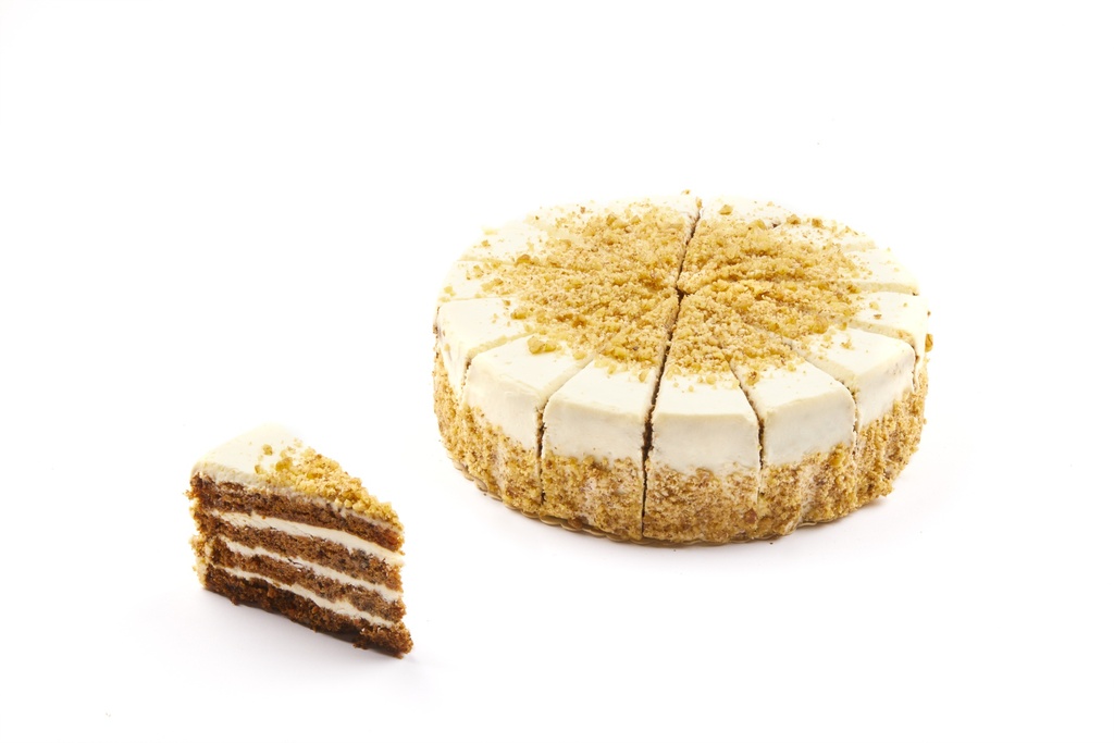 PANESCO 5002066 ICE CARROT CAKE WITH WALNUTS 14 PCS