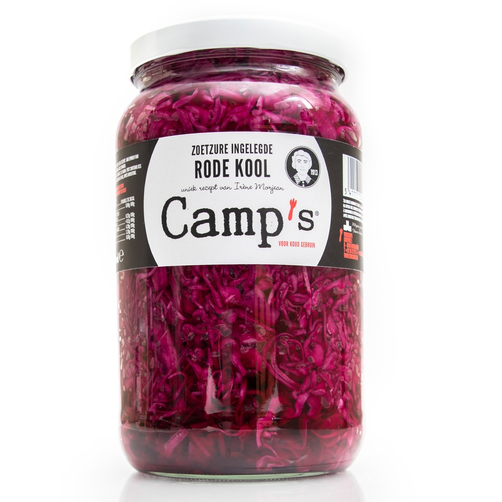 Rode Kool Camps Glas 2 L