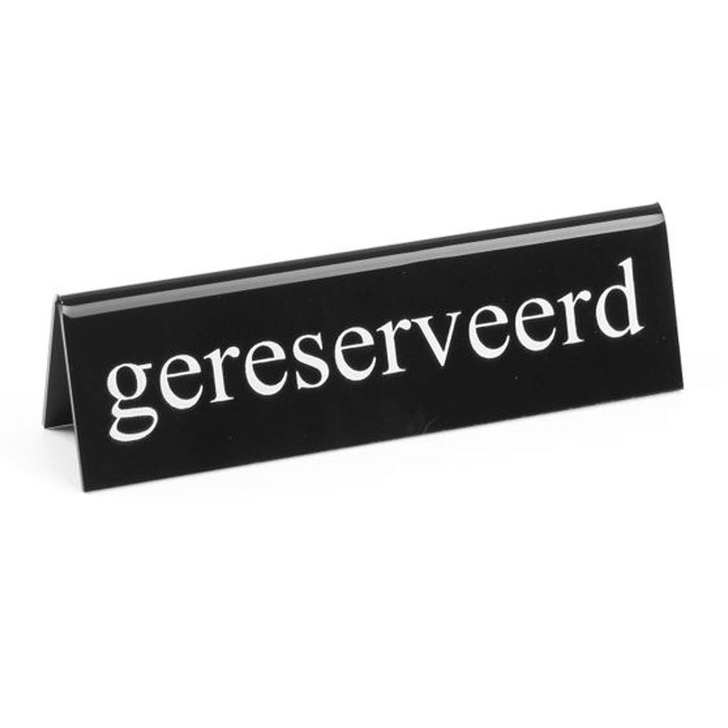 Tafelstandaard "Gereserveerd" Hendi - 663745