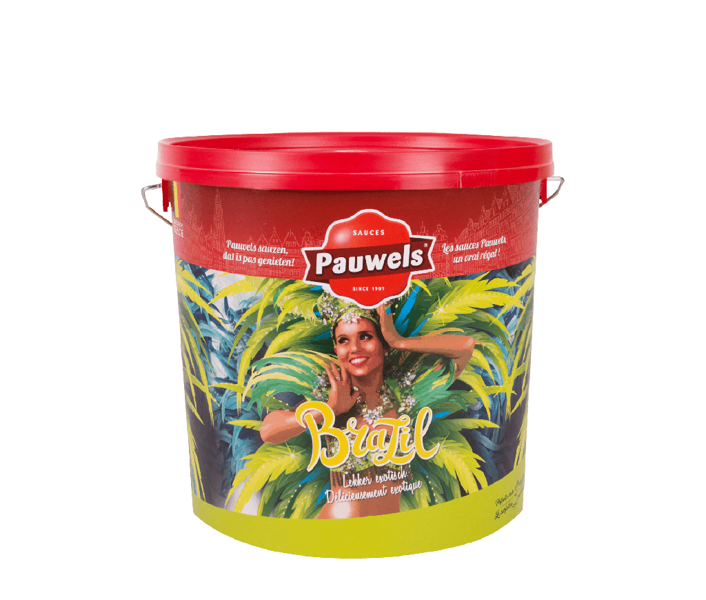 Brasil Saus Pauwels Emmer 10 L