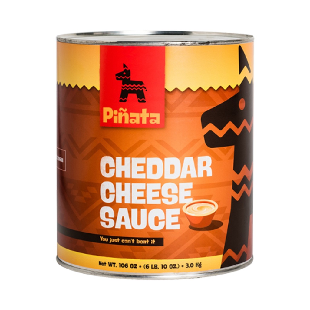 LA155 Cheddar Cheese Sauce Pinata Blik 3 kg