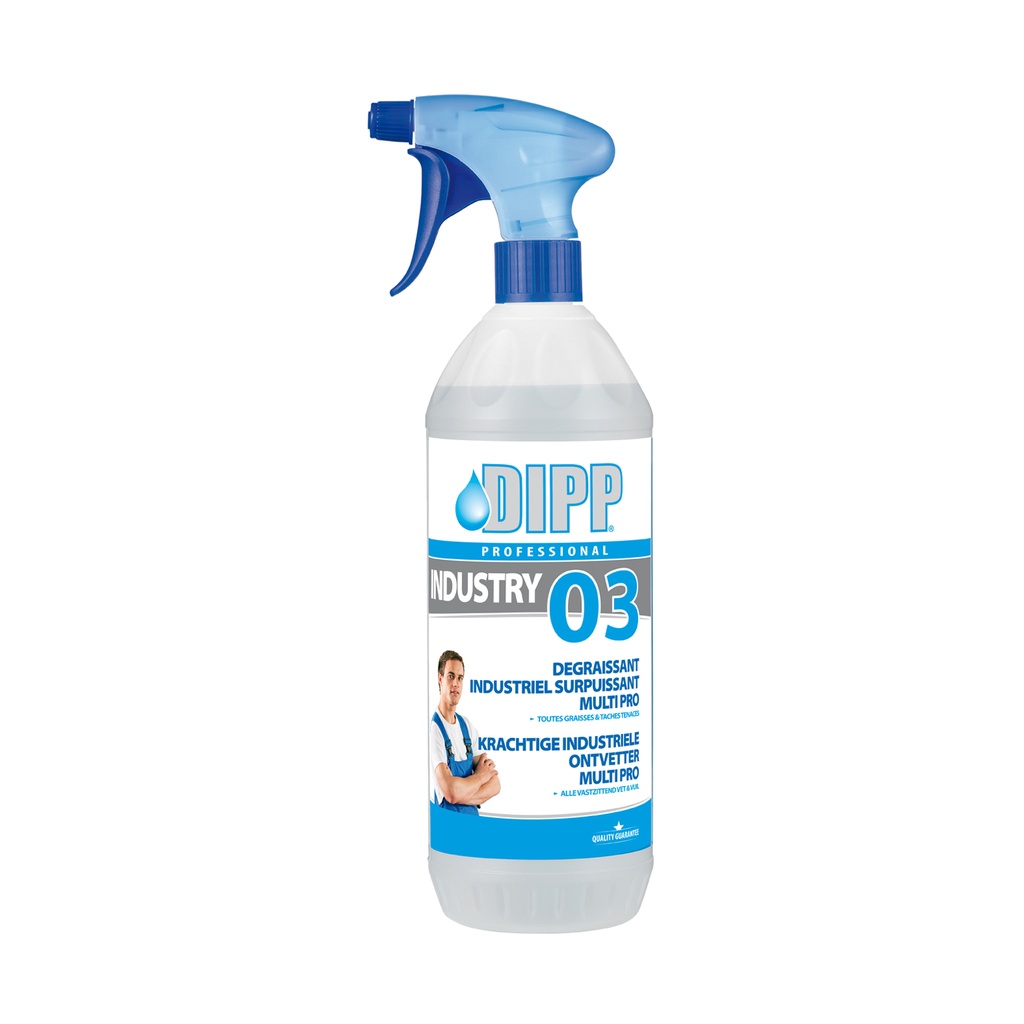 Dégraissant Industriel - Puissant-  Dipp (03) Spray 1 L