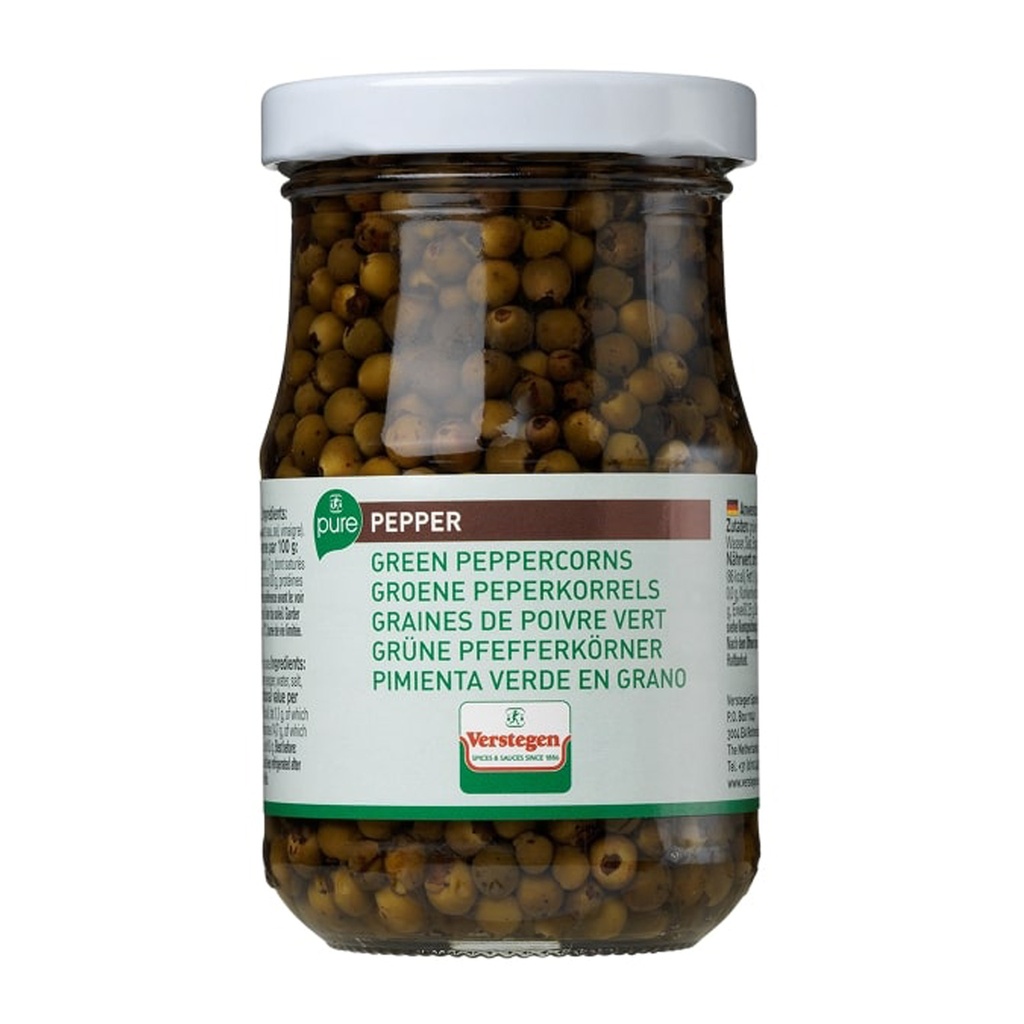 Peper Bolletjes Groen Verstegen Glas 210 gr