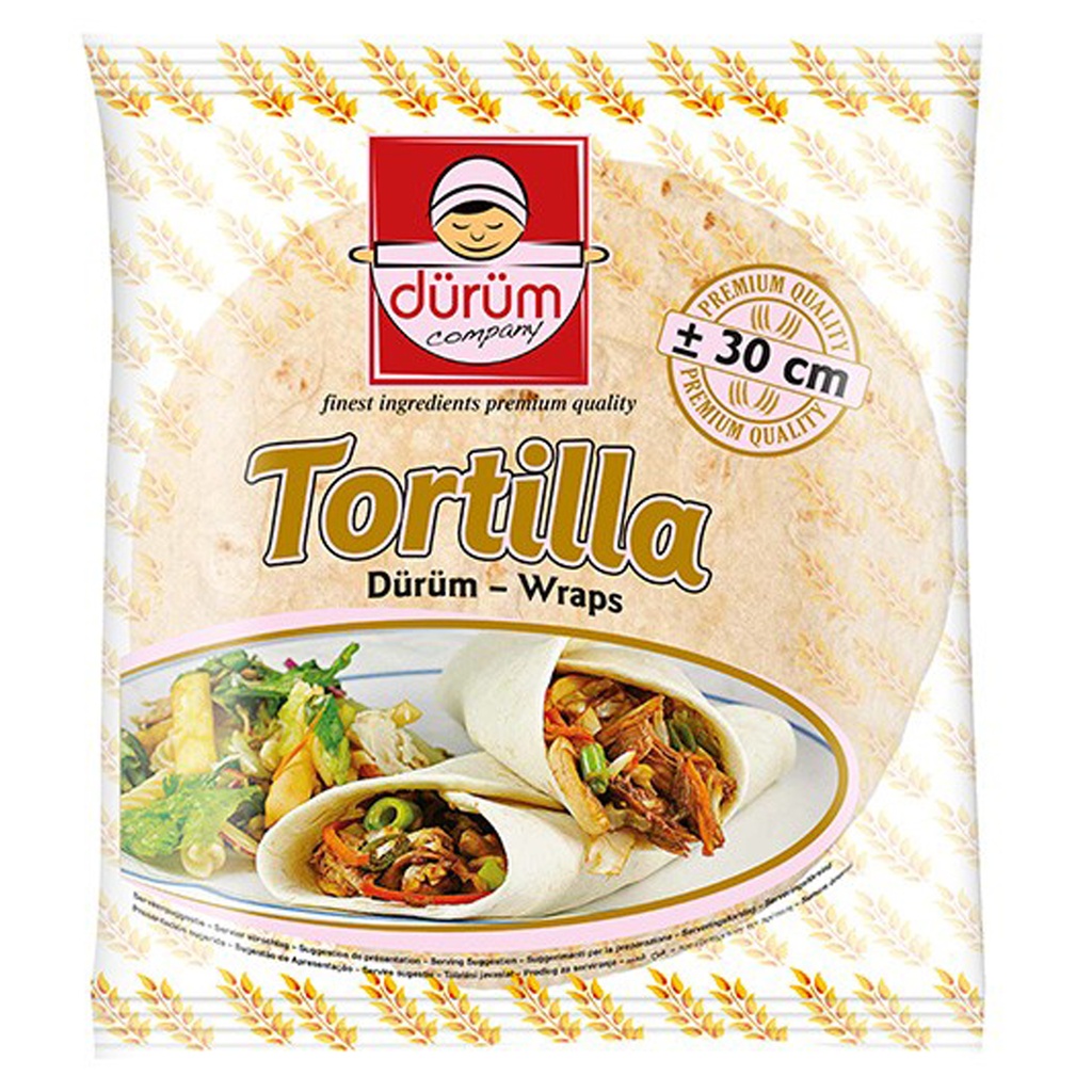 Tortillas Durum 30 cm Durum Compagnie 18 st