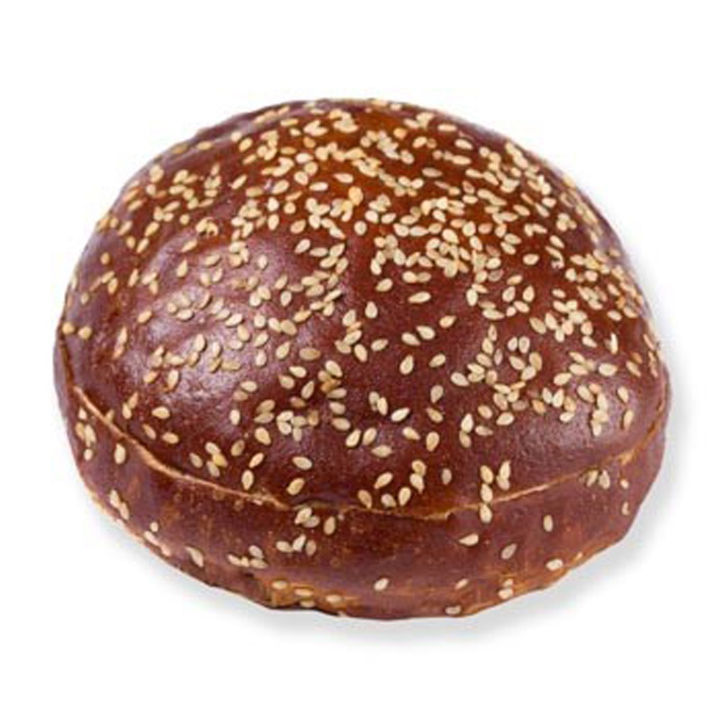 5387 Pretzel Sésame Hamburger bun Pastridor 25 x 85 gr
