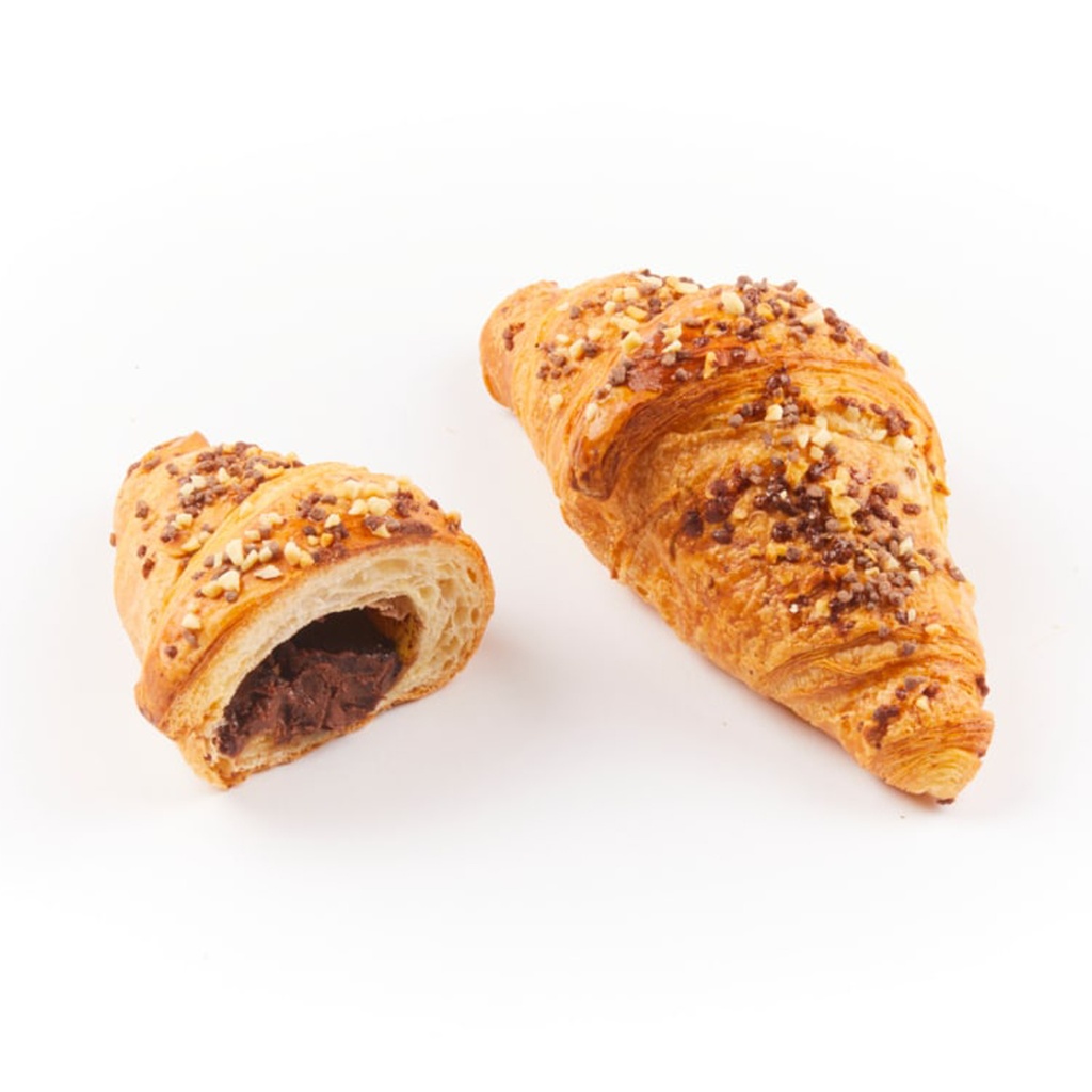 4735 Croissant Chocolade Hazelnoot La Lorraine 60 x 90 gr