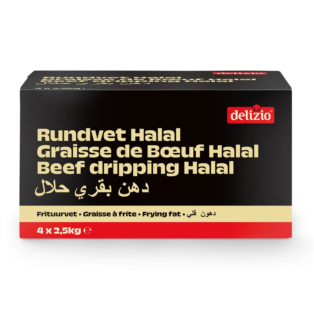 Vet Rund Halal 4 x 2,5 kg