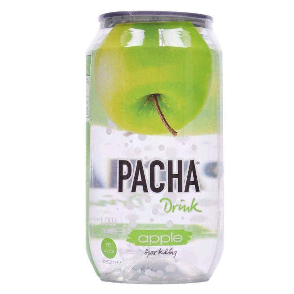 Pacha Drink Apple Sparkling Blik 24 x 33 cl