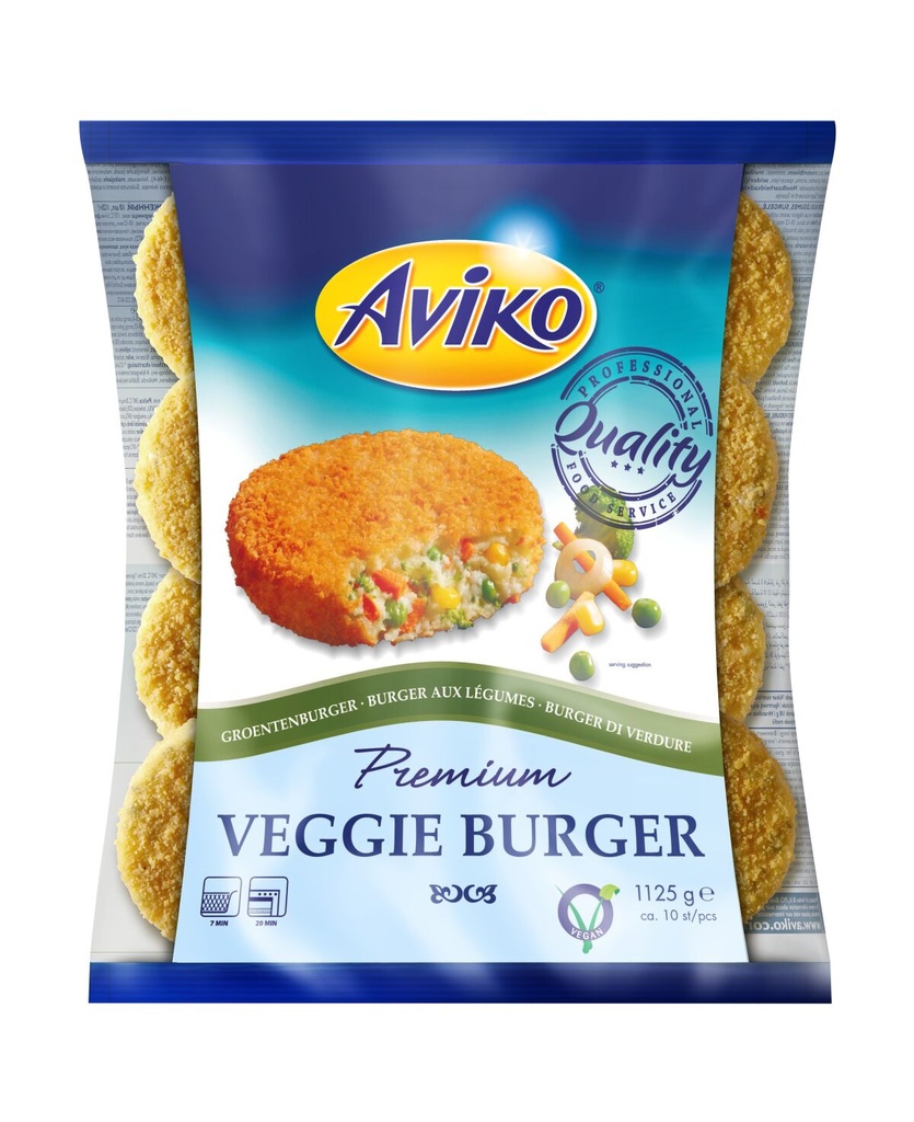 Burger Vegetarian Aviko 10 x 112 gr