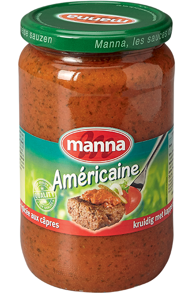 Americaanse Saus Manna Glas  0,72 L