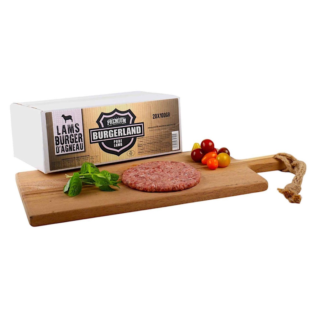 Lams Burger Burgerland 20 x 100 gr
