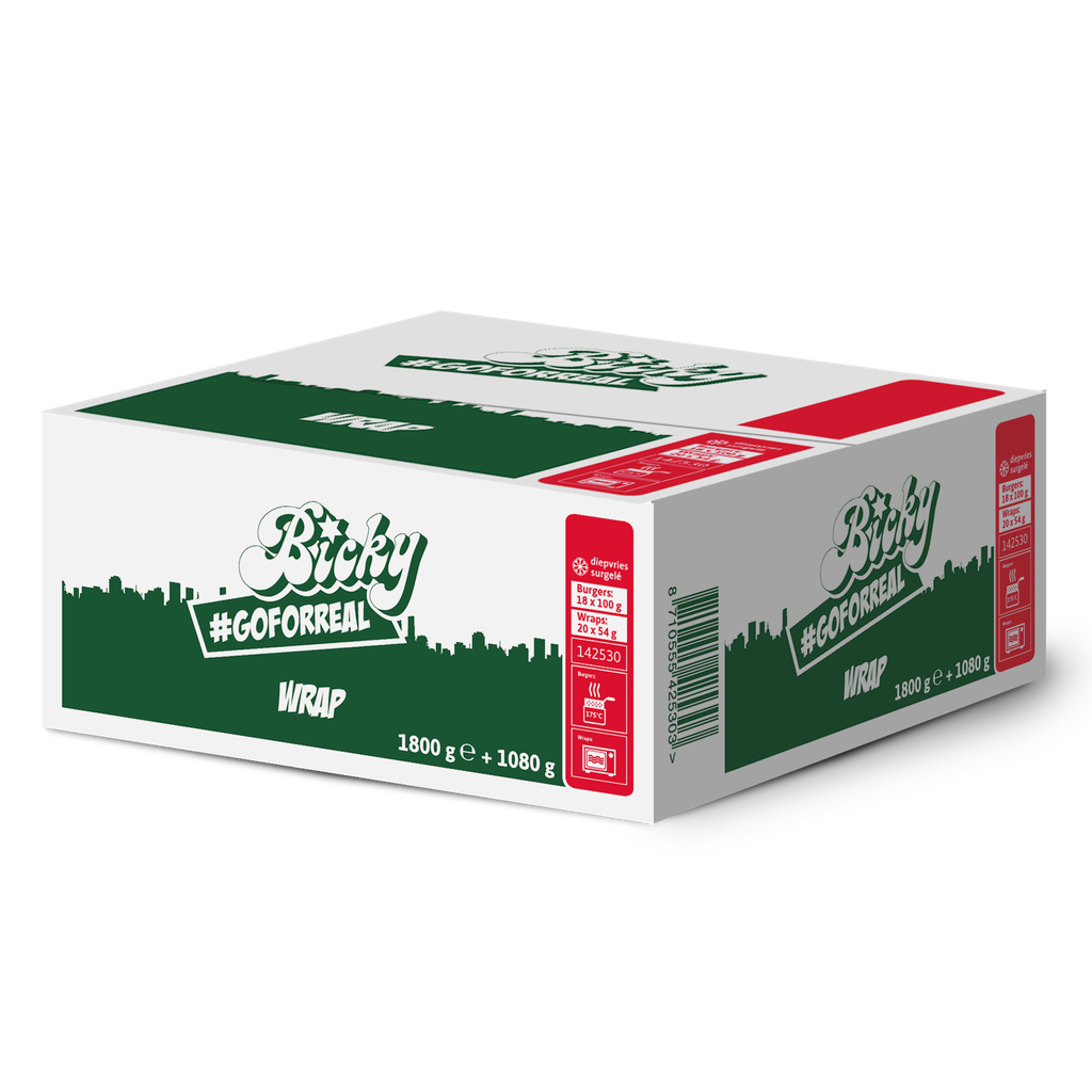 Bicky Wrap 18 x 100 gr