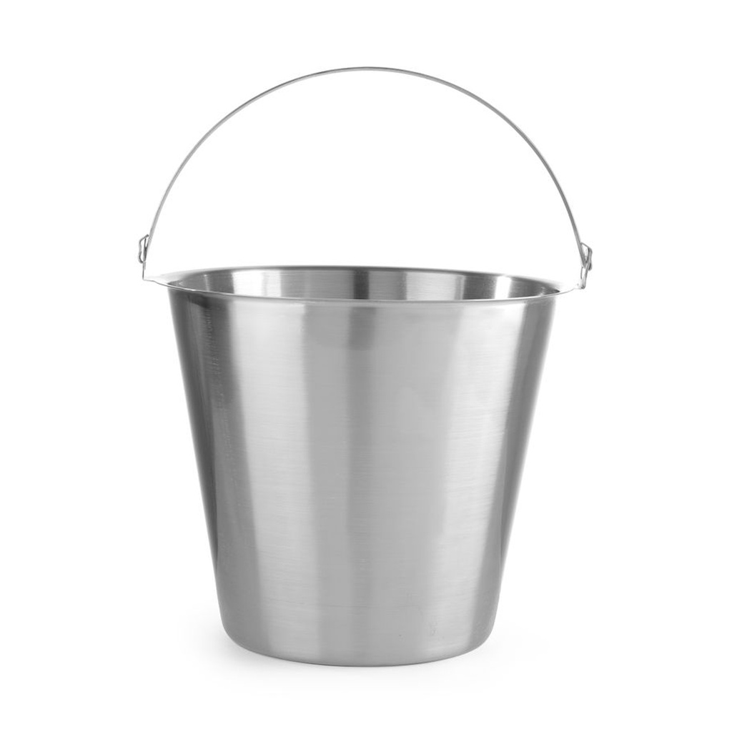 516744 Bucket Stainless Steel 12 L Hendi