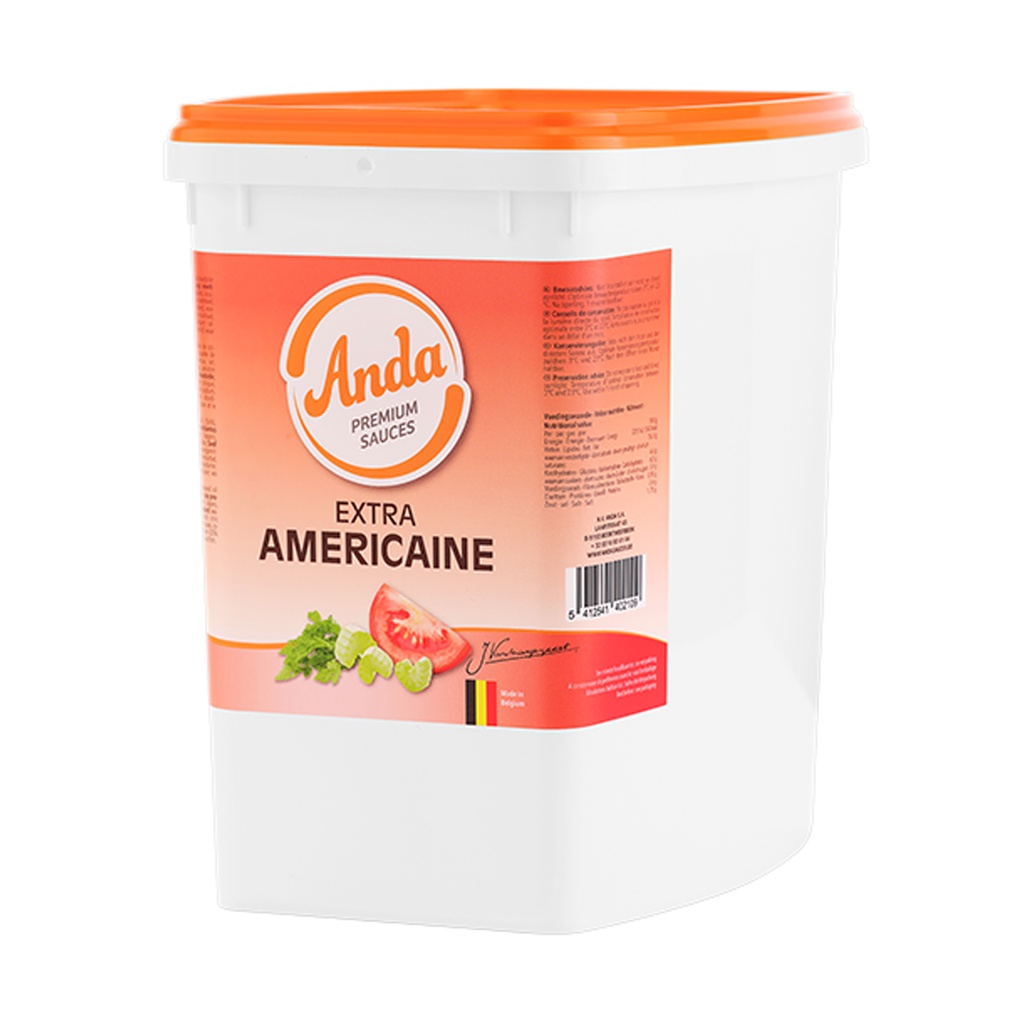 Americain Saus Extra Anda Box 5 L