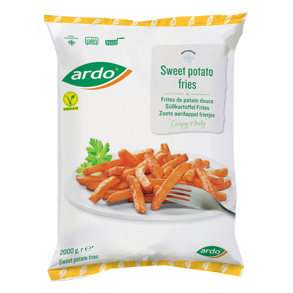 Zoete Aardappelfriet 11 X 11Mm - Ardo 2 kg