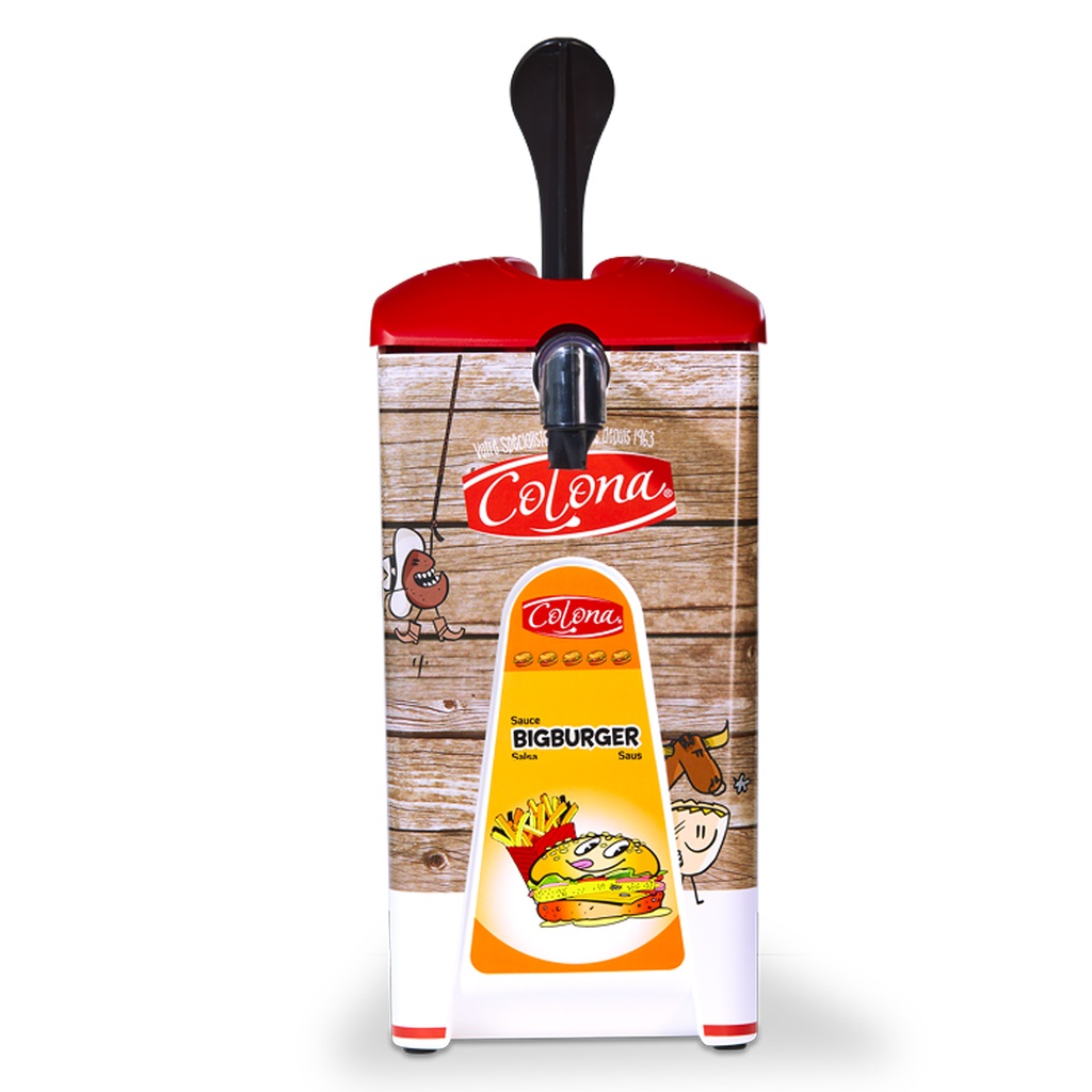 Bigburger Saus Colona Bag 2 x 4 L