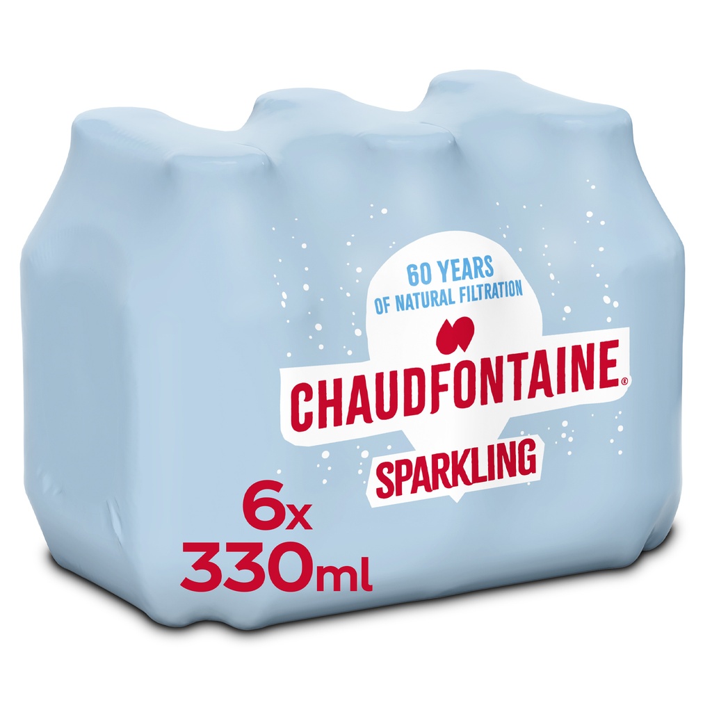 Chaudfontaine Bruis Rood Pet 6 x 33 cl
