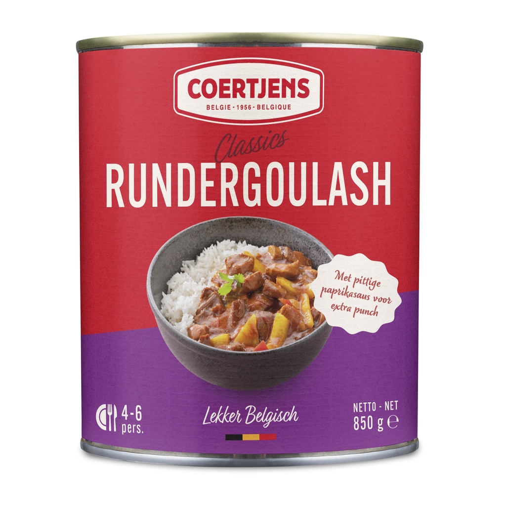 Stoofvlees Runds Coertjens 850 gr