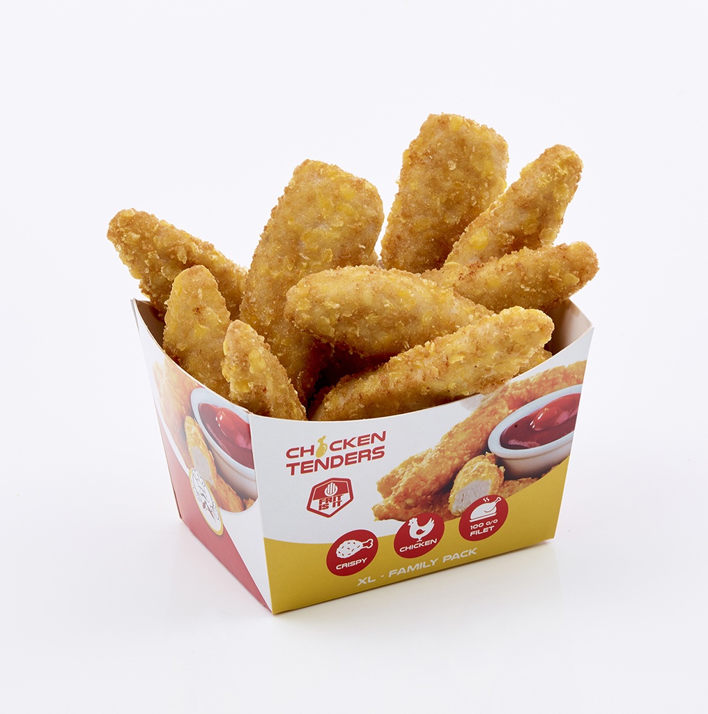 Chicken Tenders Family XL Frit is it 50 x 40 gr