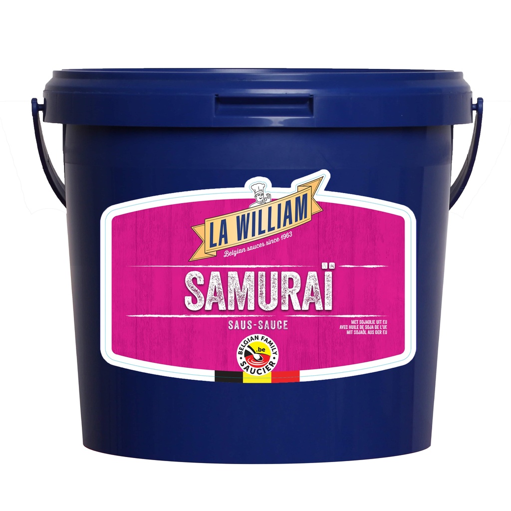 Samurai Saus La William Emmer 9,8 kg