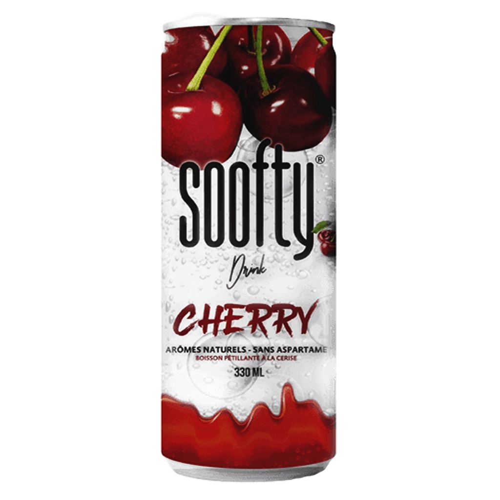 Soofty Cherry Can 24 x 33 cl