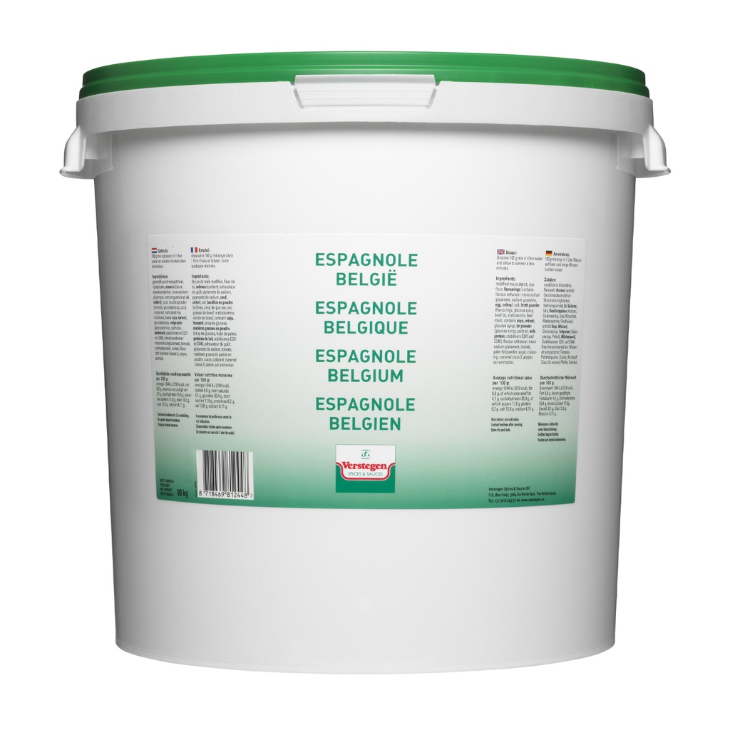 Mix pour sauce Espagnole Verstegen Emmer 10 kg