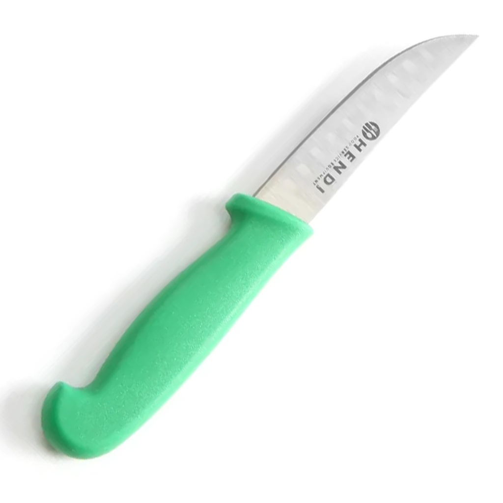 842218 Universal knife short 90 mm green pp handle Hendi