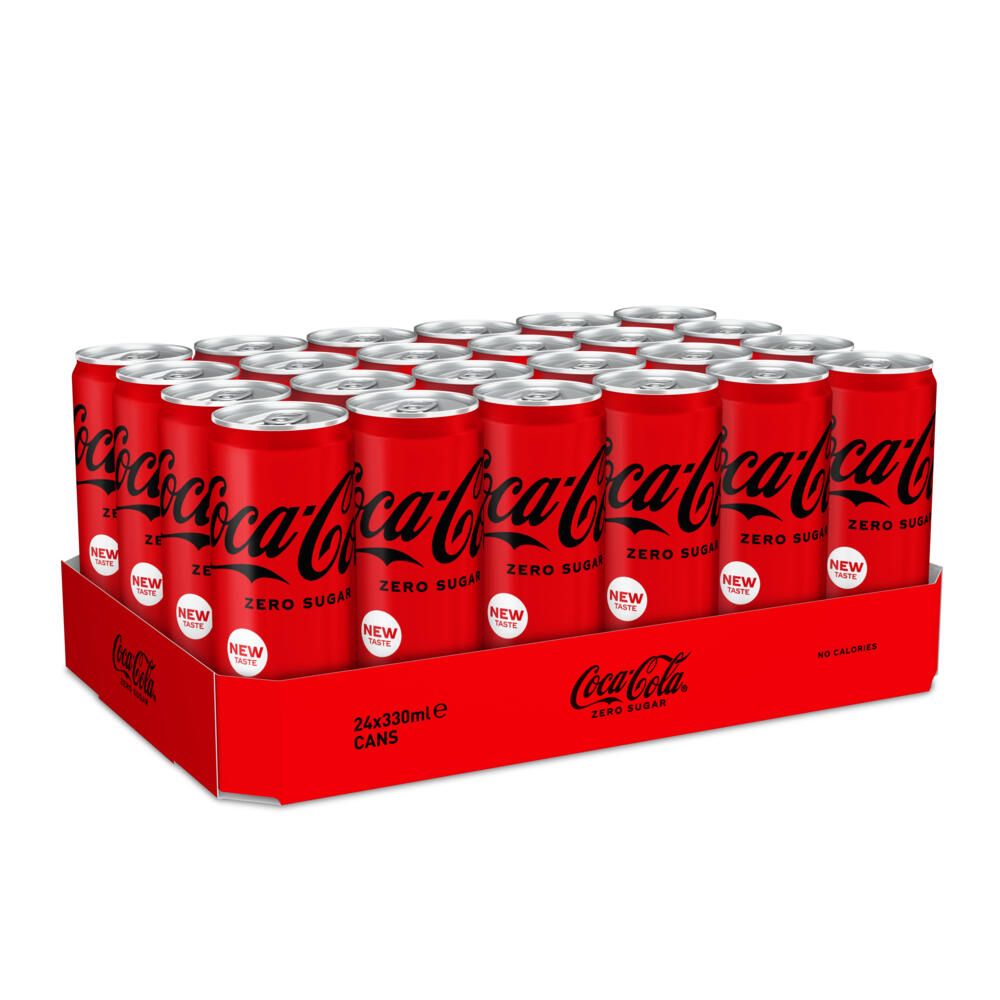 Coca Cola Zero Automaten Blik 24 x 33 cl