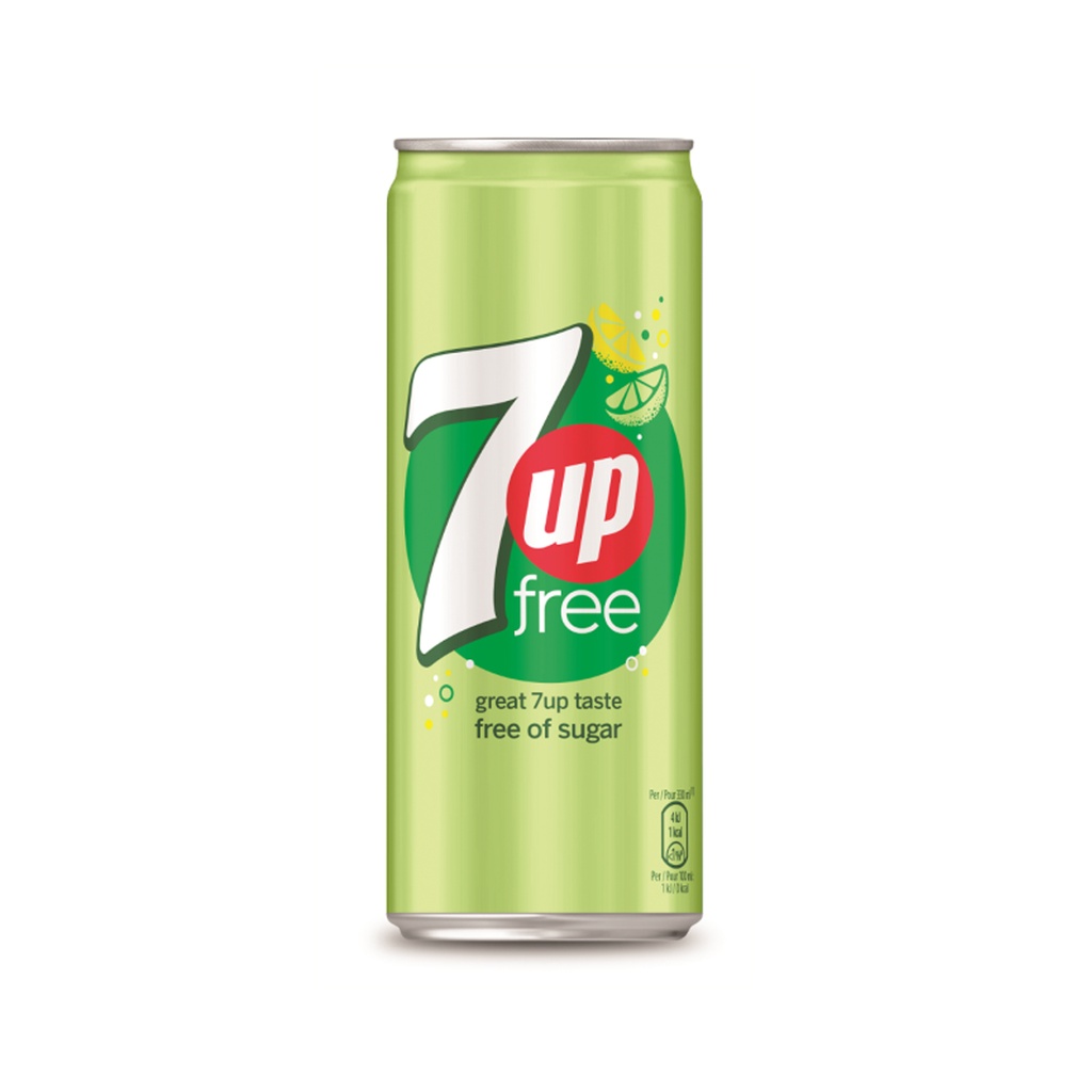 Seven Up Sugar Free Blik 24 x33 cl
