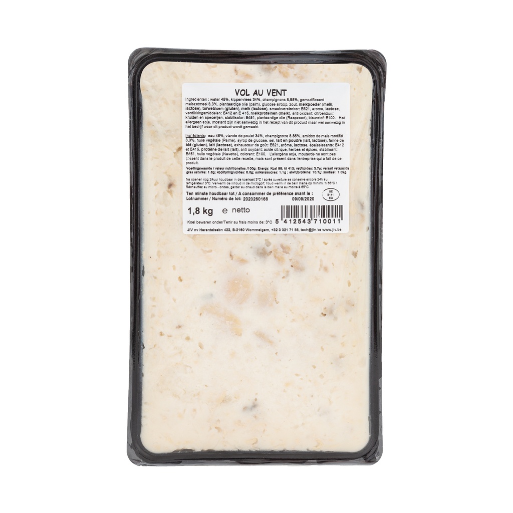 Vol Au Vent Jiv 1,8 kg