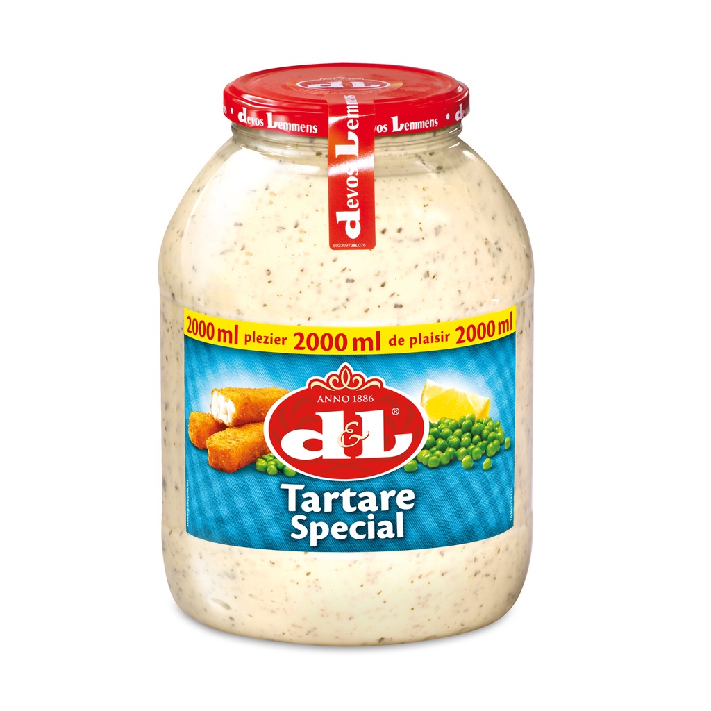 Tartaar Saus Speciaal Devos Lemmens Pet 2 L