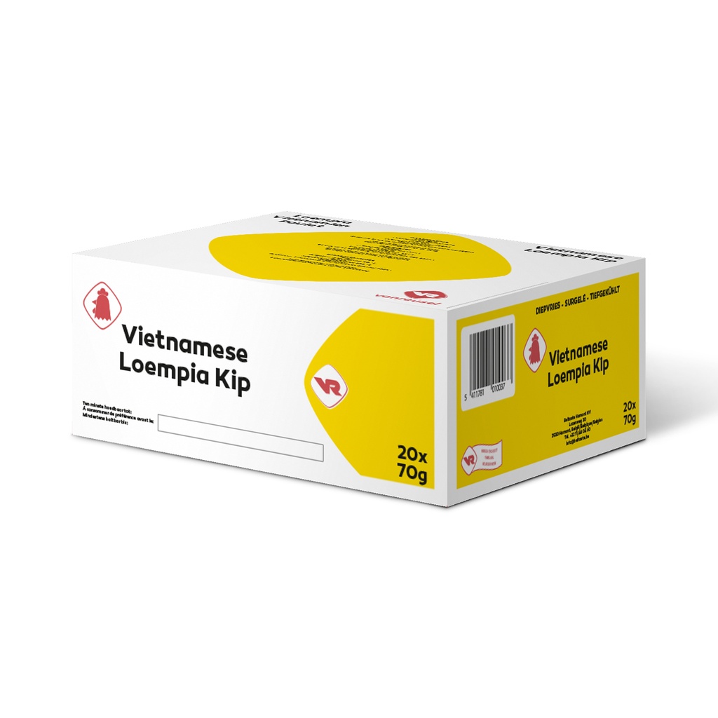Loempia Poulet Vietnamien Vanreusel 20 x 70 gr