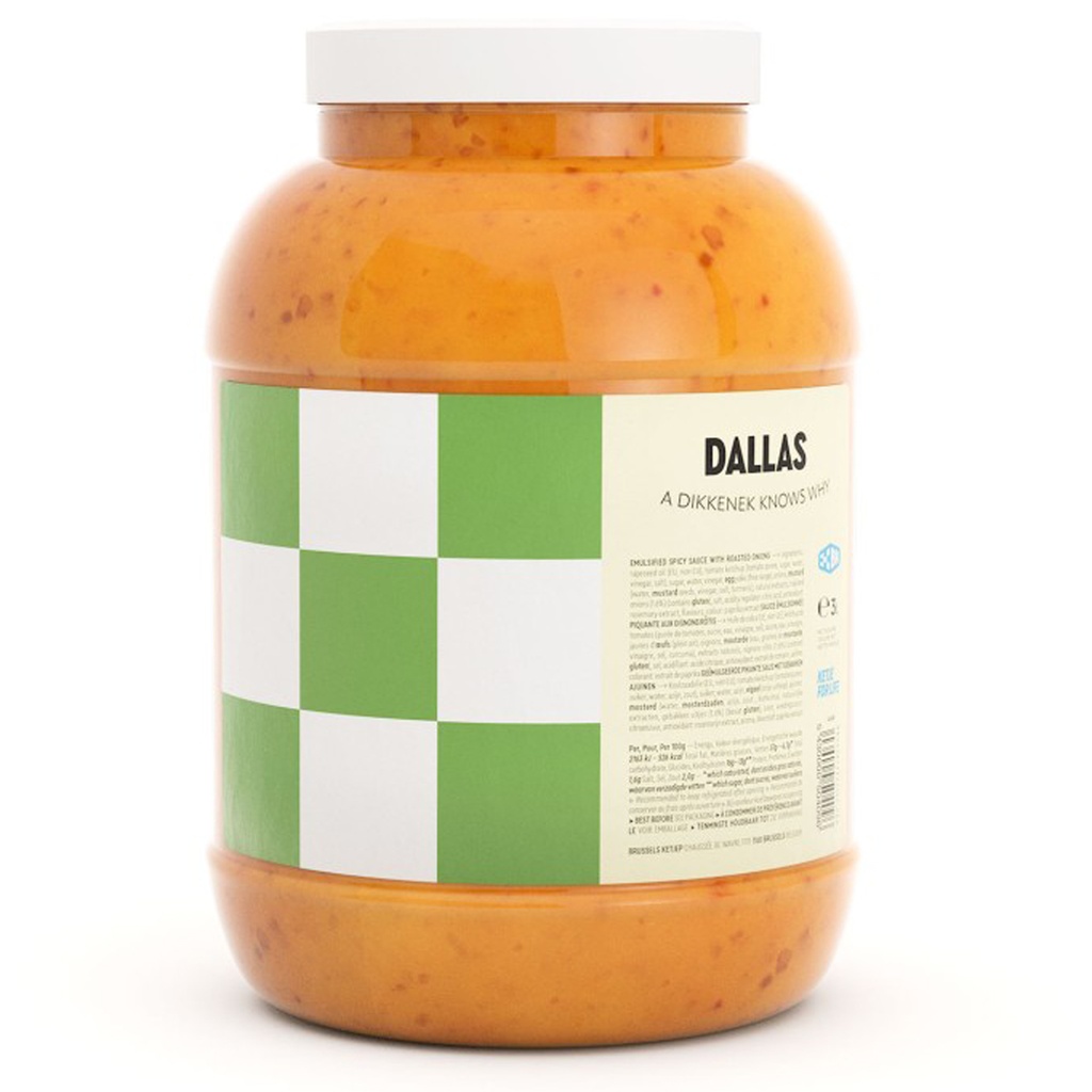 Dallas Saus Brussels Ketjep Pet 3 L