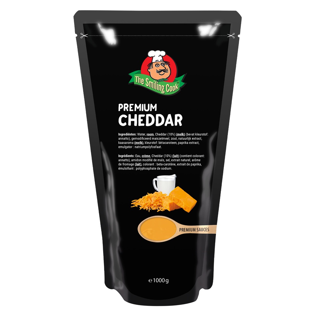 Sauce Cheddar Smiling Cook 6 x 1 kg