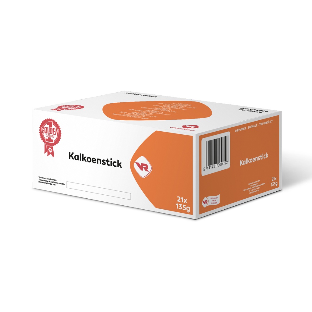 Kalkoenstick Vanreusel 21 x 135 gr