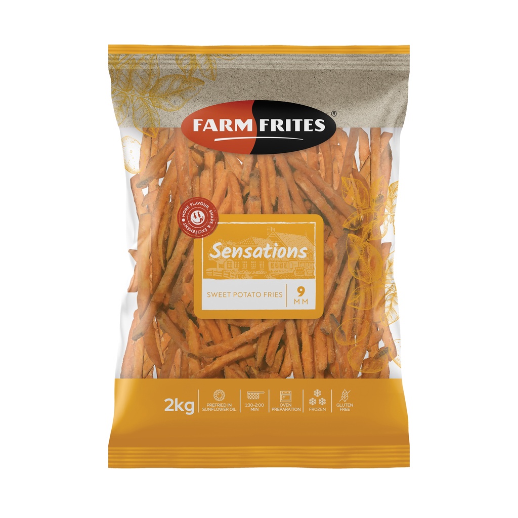 Sweet Potato Fries Farm Frites 2 kg