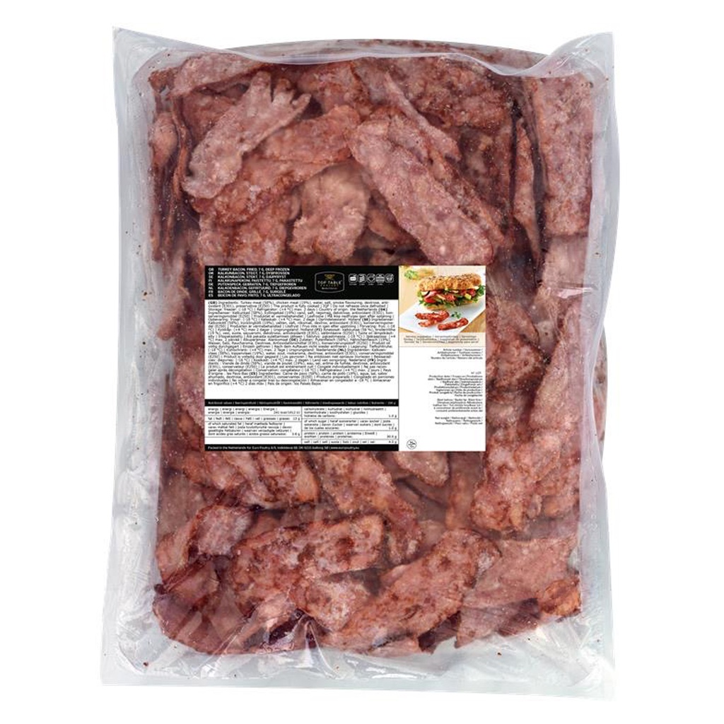 1066311 Bacon de Dinde grillé Top Table 500 gr