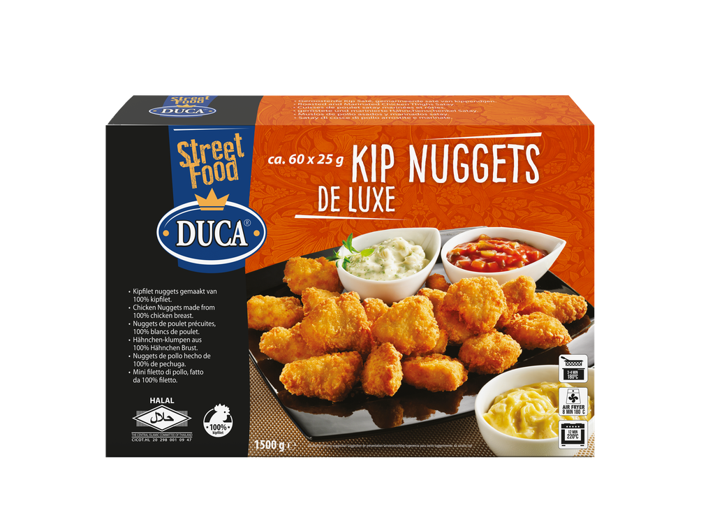 Chicken Nuggets De Luxe Duca 60 x 25 gr