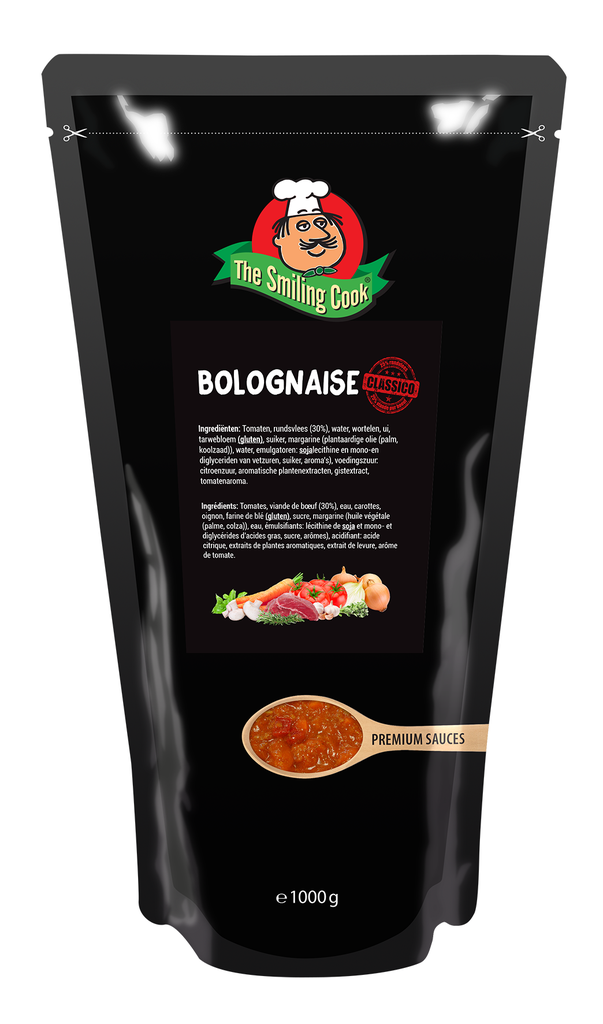 Bolognaise Saus Classico Smiling Cook 6 x 1 kg