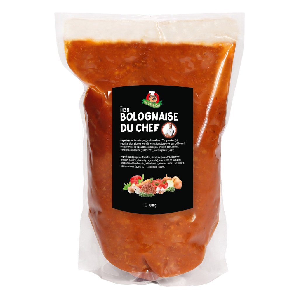 H38 Sauce Bolognaise Chef Smiling Cook 1 kg