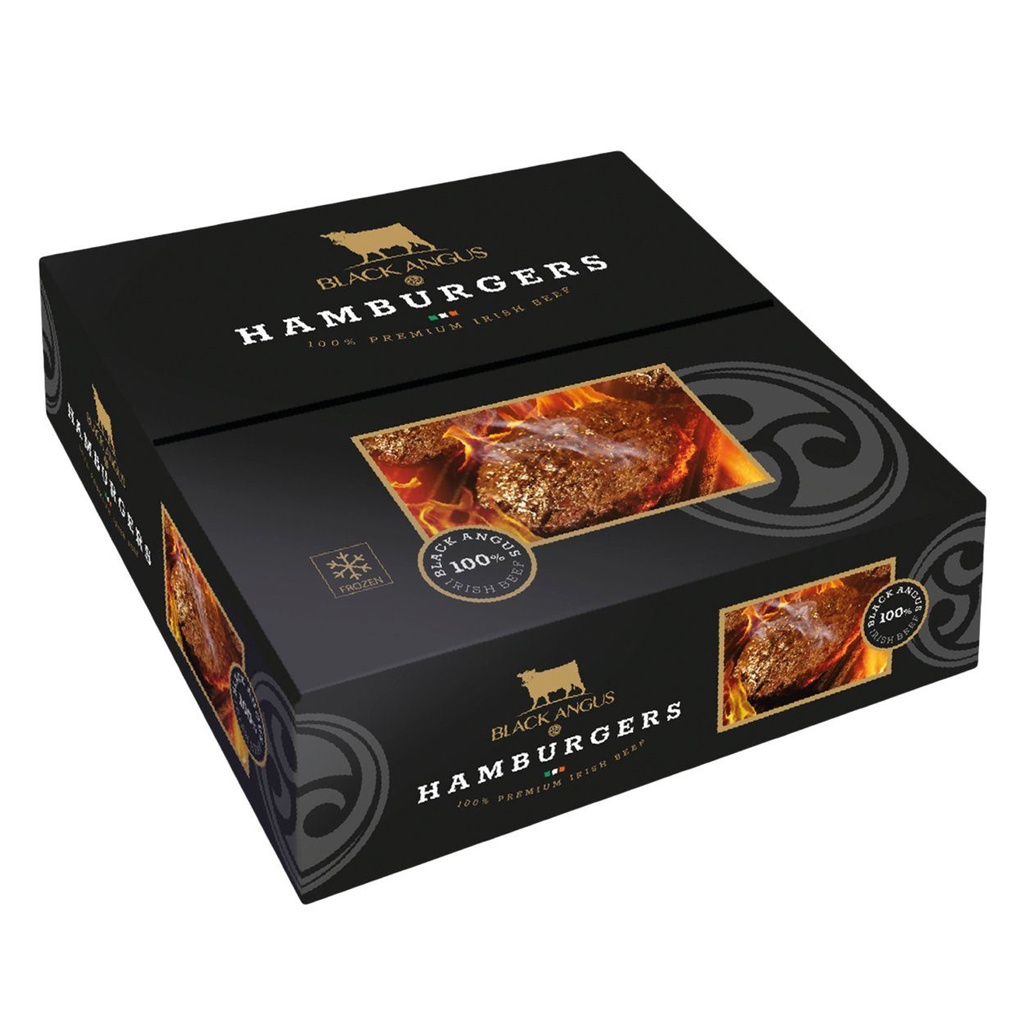 Beefburger Black Angus Beefburgers 16 x 200 gr