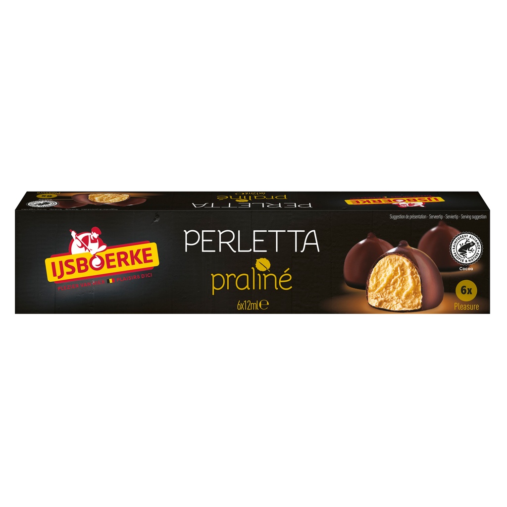 Perletta Praline Ijsboerke 6 x 12ml 
