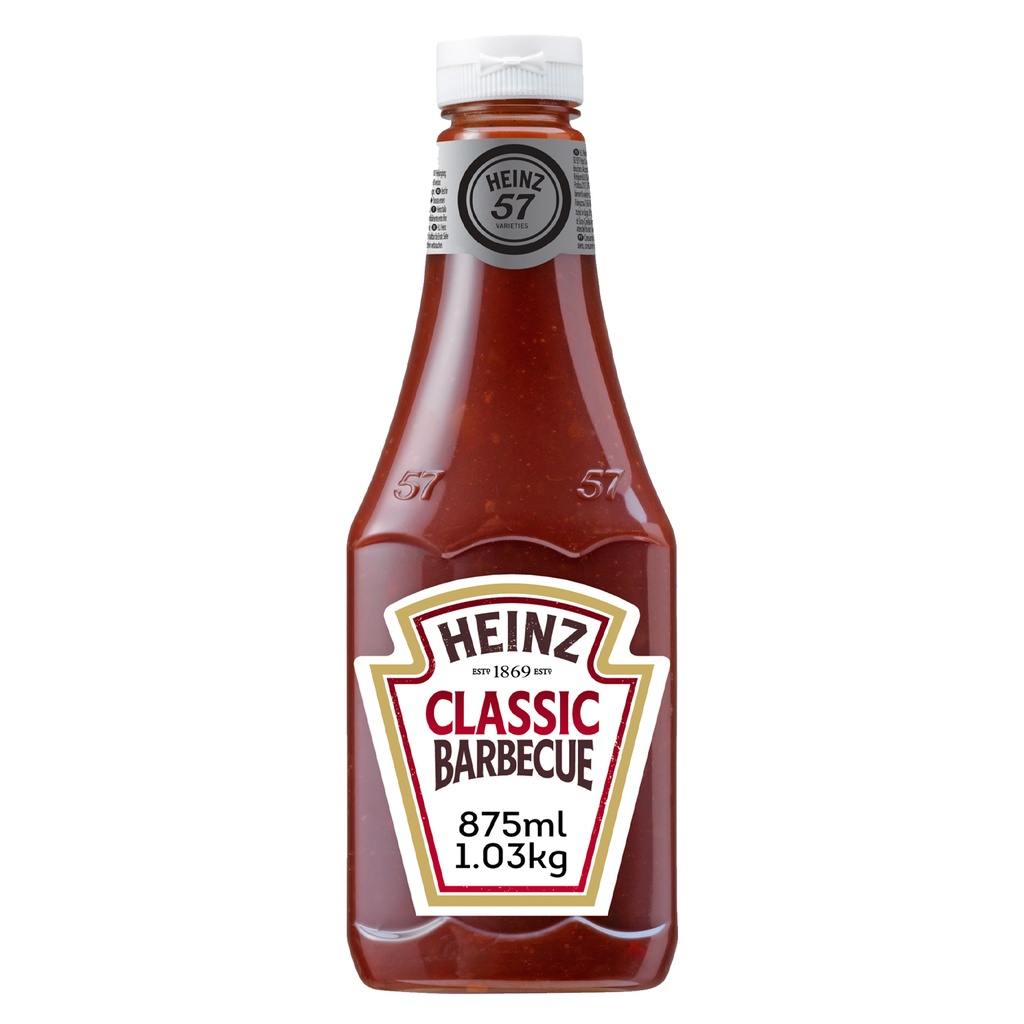 Bbq sauce 875ml Heinz