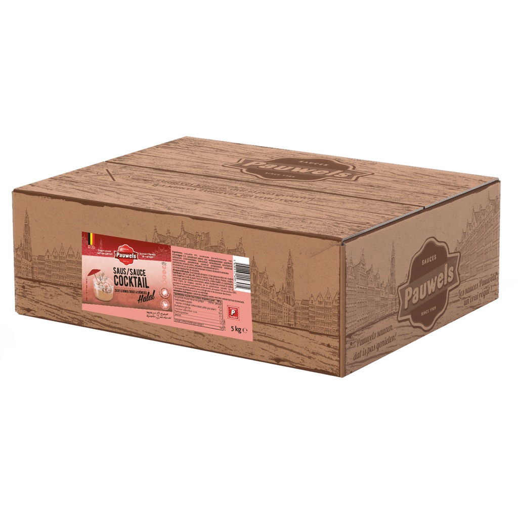 Cocktail Saus Halal Pauwels Bag 5 L