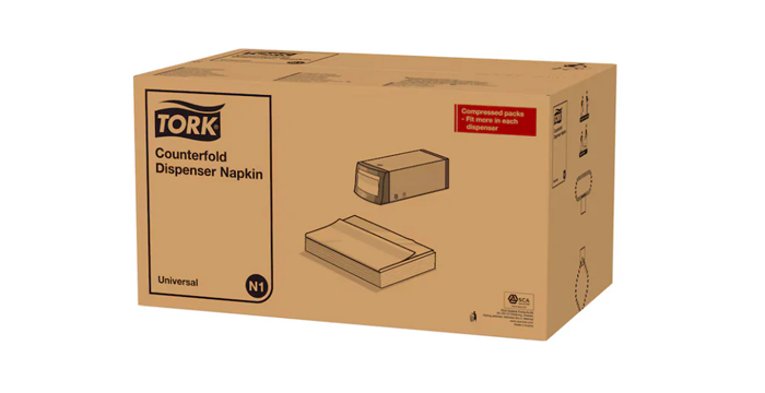 Dispenser Counterfold Napkins 30 x 33cm Tork - 10935