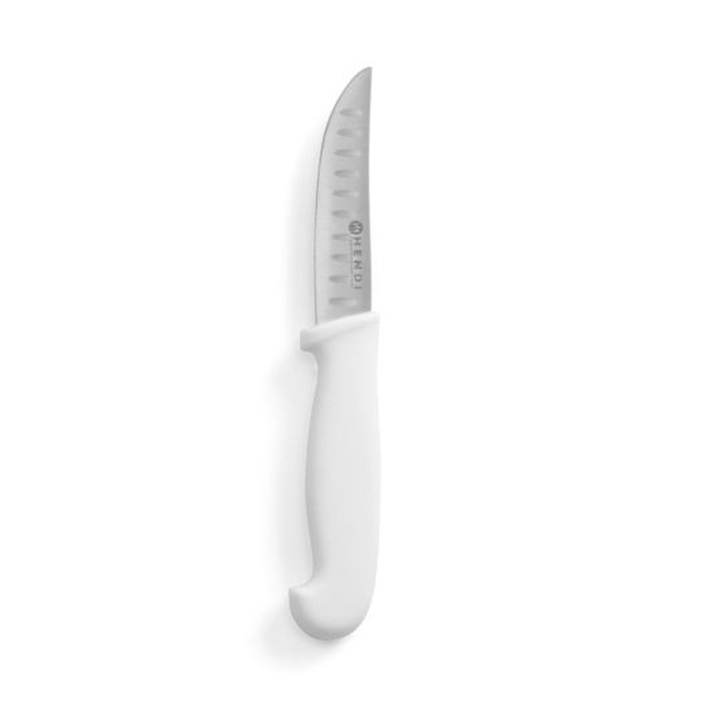 Universeel mes kort 90mm wit - Hendi - 842256